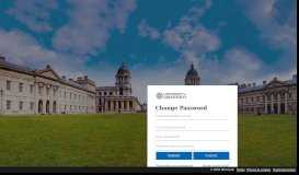 
							         Update Password - JavaScript required - University of Greenwich								  
							    