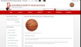 
							         Updated 3rd Region Basketball Tournament News - Daviess County ...								  
							    