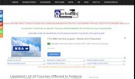 
							         Updated List Of Courses Offered In Federal College of Education ...								  
							    