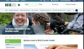 
							         Updates made to NDIS Provider Toolkit - National Disability Services								  
							    