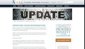 
							         Updating Your Information | KCERA								  
							    