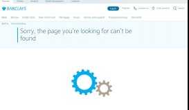 
							         Updating your web browser | Barclays								  
							    