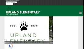 
							         Upland Elementary - School Loop								  
							    