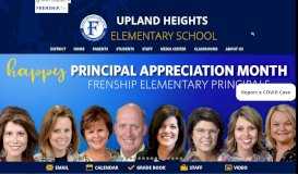 
							         Upland Heights Elementary School								  
							    