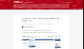 
							         Upload Payroll Payment Files for Staff Salary (UOB ...								  
							    