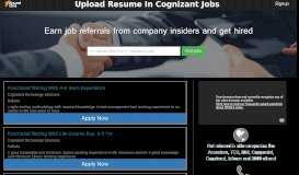 
							         Upload Resume Cognizant Jobs | Upload Resume Cognizant Careers ...								  
							    