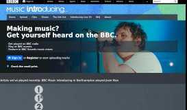 
							         Upload Your Music Here - BBC Music Introducing - BBC.com								  
							    