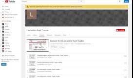 
							         Uploads from Lancashire Pupil Tracker - YouTube								  
							    
