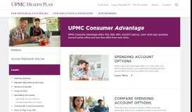 
							         UPMC Consumer Advantage UPMC Health Plan								  
							    