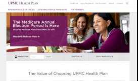 
							         UPMC Health Plan: Quality Health Insurance								  
							    
