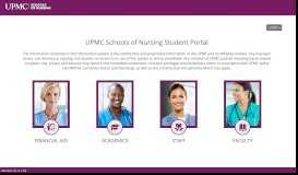 
							         UPMC Schools of Nursing Student Portal								  
							    