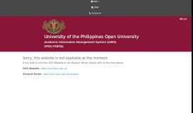
							         UPOU - Online Registration System								  
							    