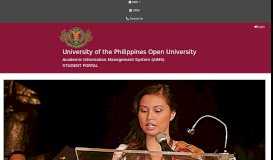 
							         UPOU - Student Portal - UPOU - Office of the University Registrar								  
							    