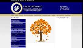 
							         Upper Deerfield Township Schools								  
							    