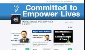 
							         Uprist Service Portal Private Limited's Online Store in India | Instamojo								  
							    