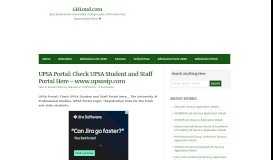 
							         UPSA Portal: Check UPSA Student and Staff Portal Here – www ...								  
							    
