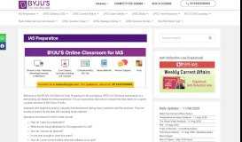 
							         UPSC Exam: Free IAS Preparation | Free Study Material for IAS - BYJUS								  
							    
