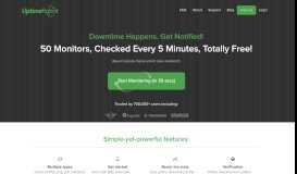 
							         Uptime Robot | Free Website Monitoring								  
							    
