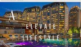 
							         Uptown Dallas Apartments | The Ashton | Home								  
							    