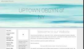 
							         UPTOWN OBGYN of NY - Google Sites								  
							    