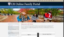 
							         UR Online Family Portal								  
							    