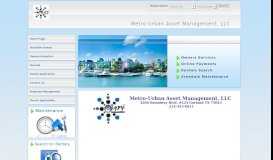 
							         Urban Asset Management Home Page								  
							    
