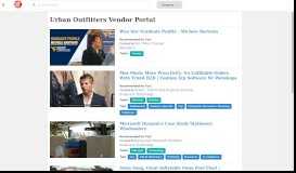 
							         Urban Outfitters Vendor Portal - YT								  
							    