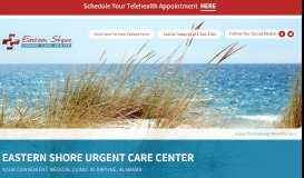 
							         Urgent Care — Daphne, AL — Eastern Shore Urgent Care								  
							    