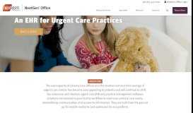 
							         Urgent Care - NextGen Healthcare								  
							    