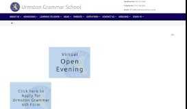 
							         Urmston Grammar School								  
							    