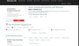 
							         Uroc employee portal ual Results For Websites Listing - SiteLinks.Info								  
							    