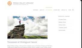 
							         Urological Cancer | Rogue Valley Urology | Medford Oregon								  
							    