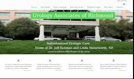 
							         Urology Associates of Richmond - Urology Richmond Virginia								  
							    