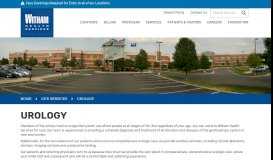 
							         Urology Lebanon, Indiana (IN), Witham Health Services								  
							    