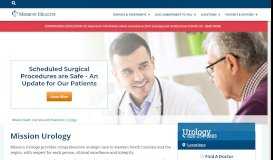 
							         Urology | Mission Health								  
							    