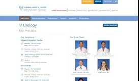 
							         Urology – VHC Physician Group								  
							    
