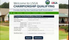 
							         US Amateur Qualifying - Benvenue CC Event Portal :: USGA ...								  
							    