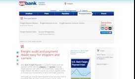 
							         U.S. Bank Freight Payment - US Bank Corporate Payment Systems								  
							    