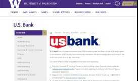 
							         U.S. Bank | The HUB - University of Washington								  
							    