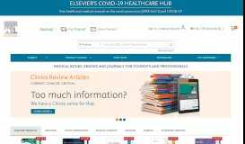 
							         US Elsevier Health Bookshop | Mosby, Saunders, Netter & more								  
							    