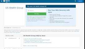 
							         US Health Group: Login, Bill Pay, Customer Service and Care Sign-In								  
							    