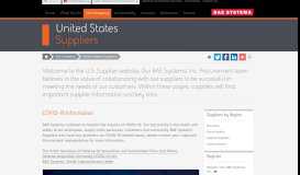 
							         U.S. Suppliers | BAE Systems | United States								  
							    
