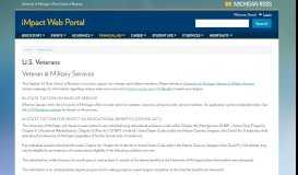 
							         U.S. Veterans | iMpact Web Portal | University of Michigan's Ross ...								  
							    