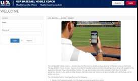 
							         USA Baseball Mobile Coach								  
							    