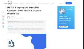 
							         USAA Employee Benefits Review: Are Their Careers Worth It ...								  
							    