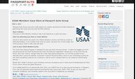 
							         USAA Members Save More at Passport Auto Group | Passport Auto ...								  
							    
