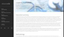 
							         Usability Evaluation – UT Health Services - Abductedcow								  
							    