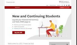 
							         USC Financial Aid								  
							    