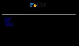 
							         USC Staff Portal								  
							    