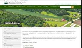 
							         USDA Market News | Agricultural Marketing Service								  
							    